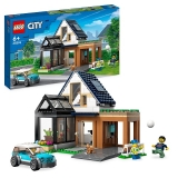 LEGO 60398 Gezinswoning en Elekrische Auto