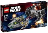 LEGO 75150 Vader's TIE Advanced VS A-wing Fighter