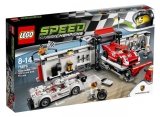 LEGO 75876 Porsche 919 Hybrid en 917K pitstraat