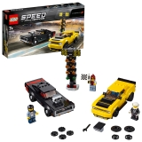 LEGO 75893 2018 Dodge Challenger SRT Demon en 1970 Dodge Charger