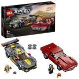 LEGO 76903 Chevrolet Corvette C8-R & 1968 C3