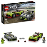 LEGO 76910 Aston Martin Valkyrie AMR Pro en Aston Martin Vantage