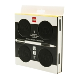 LEGO Afsluitbaar Notitieboek met Gelpen ZWART