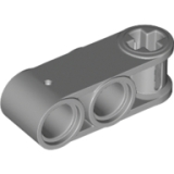 LEGO Axle and Double Pin Connector 3L LIGHT GRAY (100 pcs)