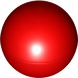 LEGO Ball 52mm RED