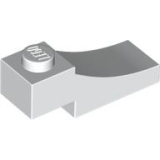 LEGO Arch 1x3 Inverted WHITE (100 pcs)