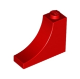 LEGO Boog 1x3x2 Inverted ROOD (100 stuks)