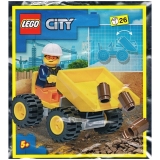 LEGO Bouwvakker met Kiepwagen (Polybag)