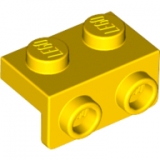 LEGO Bracket 1x2 - 1x2 YELLOW (100 pcs)