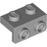 LEGO Bracket 1x2 - 1x2 LICHTGRIJS (100 stuks)