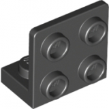 LEGO Bracket Inverted 1x2 - 2x2 ZWART (100 stuks)