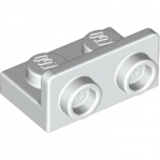 LEGO Bracket Inverted 1x2 - 1x2 WHITE (100 pcs)