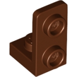 LEGO Bracket Inverted 1x1 - 1x2 BROWN (100 pcs)
