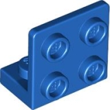 LEGO Bracket Inverted 1x2 - 2x2 BLUE (100 pcs)