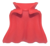 LEGO Cape with High Collar RED