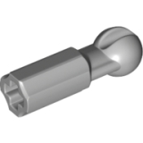 LEGO Aandrijfas met Kruis Gat 2L LICHTGRIJS