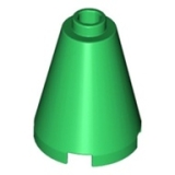 LEGO Cone 2x2x2 GROEN (100 stuks)