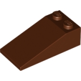LEGO Dakpan 18 4x2 BRUIN (100 stuks)