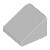 LEGO Slope 30 1x1 LIGHT GRAY (100 pcs)