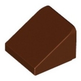 LEGO Slope 30 1x1 BROWN (100 pcs)