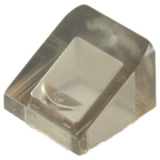 LEGO Dakpan 30 1x1 TRANSPARANT ZWART (100 stuks)