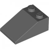 LEGO Dakpan 33 3x2 DONKERGRIJS (100 stuks)