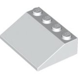 LEGO Dakpan 33 3x4 WIT (100 stuks)