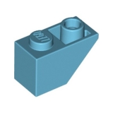 LEGO Dakpan 45 2x1 Inverted AZUURBLAUW (100 stuks)