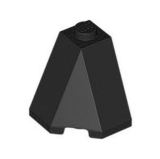 LEGO Dakpan 65 2x2x2 ZWART