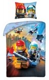LEGO Dekbedovertrek City Brandweer en Politie