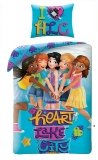 LEGO Dekbedovertrek Friends Heart Lake City