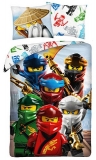 LEGO Dekbedovertrek Ninjago Wu Crew