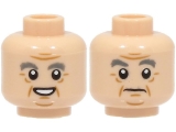 LEGO Hoofd 3626cpb2658 LICHTNOUGAT (10 stuks)