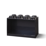 LEGO Iconic Wandschap Steen 8 ZWART