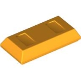 LEGO Ingot Bar OKERGEEL (100 stuks)
