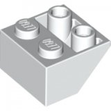 LEGO Dakpan 45 2x2 Inverted WIT (100 stuks)