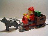 LEGO Kerstman met Arreslee (Polybag)