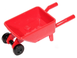LEGO Kruiwagen met Dubbele Wielen ROOD