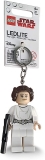 LEGO LED Sleutelhanger Princess Leia met Blaster