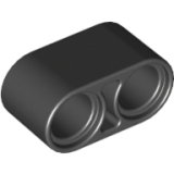 LEGO Liftarm 1x2 ZWART (100 stuks)