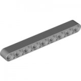 LEGO Liftarm 1x9 DONKERGRIJS (100 stuks)