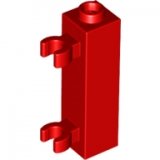 LEGO Luikhouder 1x1x3 ROOD (10 stuks)