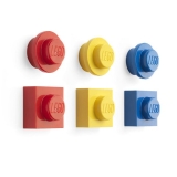 LEGO Magneetset (6 stuks) ROOD-GEEL-BLAUW