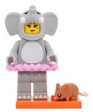LEGO Meisje in Olifantenkostuum (COL18-1)
