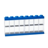 LEGO Minifiguur Display Case 16 BLAUW