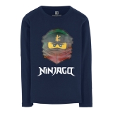 LEGO T-Shirt Ninjago DONKER BLAUW (M-22656 - Maat 104)
