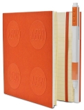 LEGO Notitieboek Deluxe met Pen ORANJE