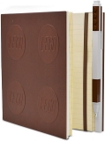 LEGO Notitieboek Deluxe met Pen BRUIN