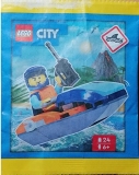 LEGO Onderzoeker met Waterscooter (Paperbag)
