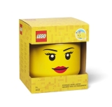 LEGO Opbergbox Hoofd L Girl